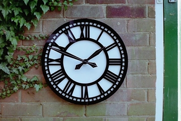 Skeleton Style Clock