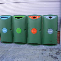 Commercial Supplier of Slim Bin Recycle