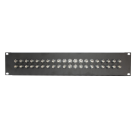 BNC Patch Panel-2U 48 port-HD-SDI BNC