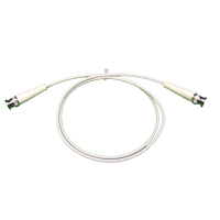 Coax Cable Assembly Mini RG59 BNC Plug to BNC Plug : Cable assembly-Mini RG59 White BNC plug to BNC plug- 10M