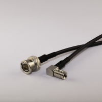 DIN 1.0/2.3 Right Angle to HD-SDI BNC Plug Patch Lead-250mm