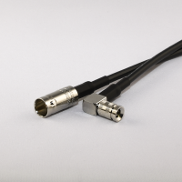 DIN 1.0/2.3 Right Angle to HD-SDI BNC Jack Patch Lead-1M