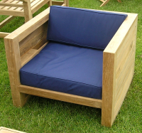 Ex Display Garden Arm Chair and Cushions