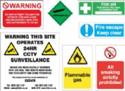 Custom Health and Safety Stickers