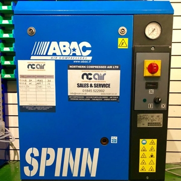 Used Abac Spinn 5.5kw Screw Compressor