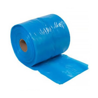 Blue tint HD polythene bags on the roll