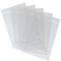Clear Poly Mailing Bags inc Permanent Self Adhesive Strip