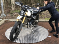 Motorcycle Turntables For Commercial Use