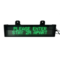 COVID-19 LED Message Display