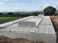 Precast Concrete For Material Storage