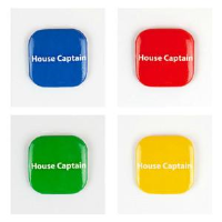 32mm Square Button Badge - House Captain