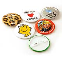 54mm Personalised Button Badges