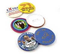 76mm Personalised Button Badges
