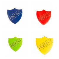 Enamel Shield Pin Badge - Prefect