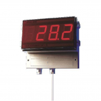 2" LED Wall Mount Thermocouple Thermometer