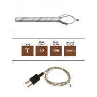 TA02-3 - T Type F/Glass Fine Wire Thermocouple 3m x 0.3mm
