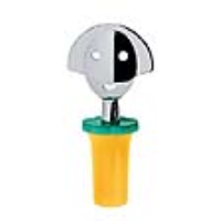 A di Alessi Anna Stop 2 Bottle Stopper - Yellow