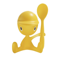 A di Alessi Cico Egg Cup, salt dispenser & spoon - Yellow