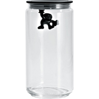 A di Alessi Gianni Storage Jar - Large - black