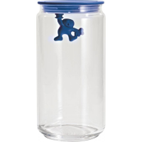 A di Alessi Gianni Storage Jar - Large - dark blue