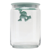 A di Alessi Gianni Storage Jar - Medium - mint shake