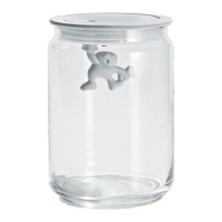 A di Alessi Gianni Storage Jar - Medium - white