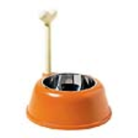 A di Alessi Lupita Dog Bowl - orange