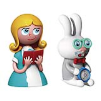 Alessi "Alice & The White Rabbit" Figurines