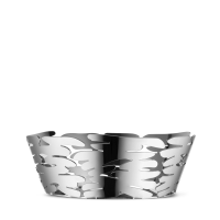 Alessi Barket Round Basket (18cm) - Chrome