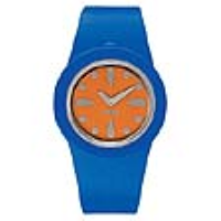 Alessi Calumet Watch AL1015 - Orange watch face