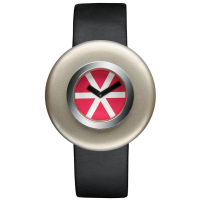 Alessi Ciclo Ladies Watch AL12003 - Red watch face