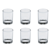 Alessi Colombina Liqueur or Aquavit Glass in Clear Crystal (Set of 6)