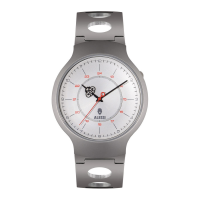 Alessi Dressed Watch AL27001 - silver grey