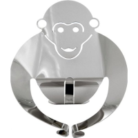 Alessi Gori monkey figurine stainless steel