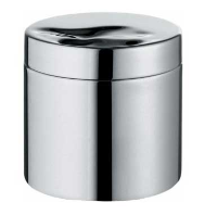 Alessi Lluisa storage jar - Medium - mirror steel finish