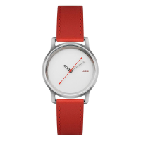 Alessi L'Orologio Watch AL28021 - Red & Silver
