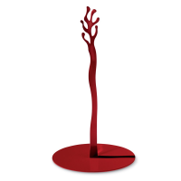 Alessi Mediterraneo Kitchen Roll Holder - Red Epoxy Resin