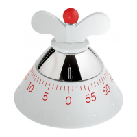 Alessi Michael Graves kitchen timer - White