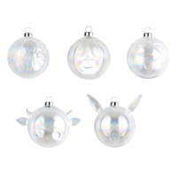 Alessi Nativity clear glazed Baubles