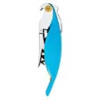 Alessi Parrot Sommelier Corkscrew, Foil Cutter, Bottle Opener - blue