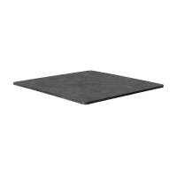 Avangard stacking flip top folding table - 69 x 69cm square top/Metallic Anthracite