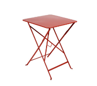 Fermob Bistro 57 x 57cm Folding Table - 67/Poppy
