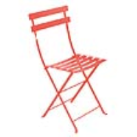 Fermob Bistro Folding Chair Metal - 45/Capucine