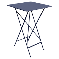 Fermob Bistro High Posuer Table 71 x 71cm Top - Deep Blue