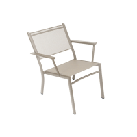 Fermob Costa Low Armchair (Stacking) - Nutmeg