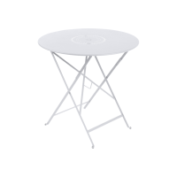 Fermob Floreal Round Folding Table &#216;77cm - Cotton White