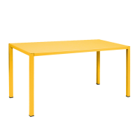 Fermob Inside Out Rectangular Dining Table (140 x 70cm) - Honey