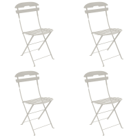Fermob La Mome Folding Chair (Set of 4) - Clay Grey