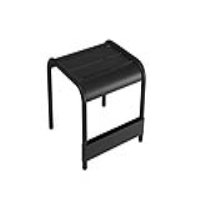 Fermob Luxembourg Small Low Table / Footrest - 42/Liquorice