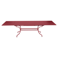 Fermob Romane Extendable Table (200/300x100 cm) - Chilli